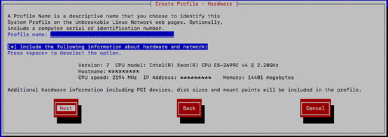 Description of uln_create_profile_screen.jpg follows