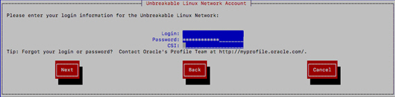 Description of uln_login_screen.jpg follows