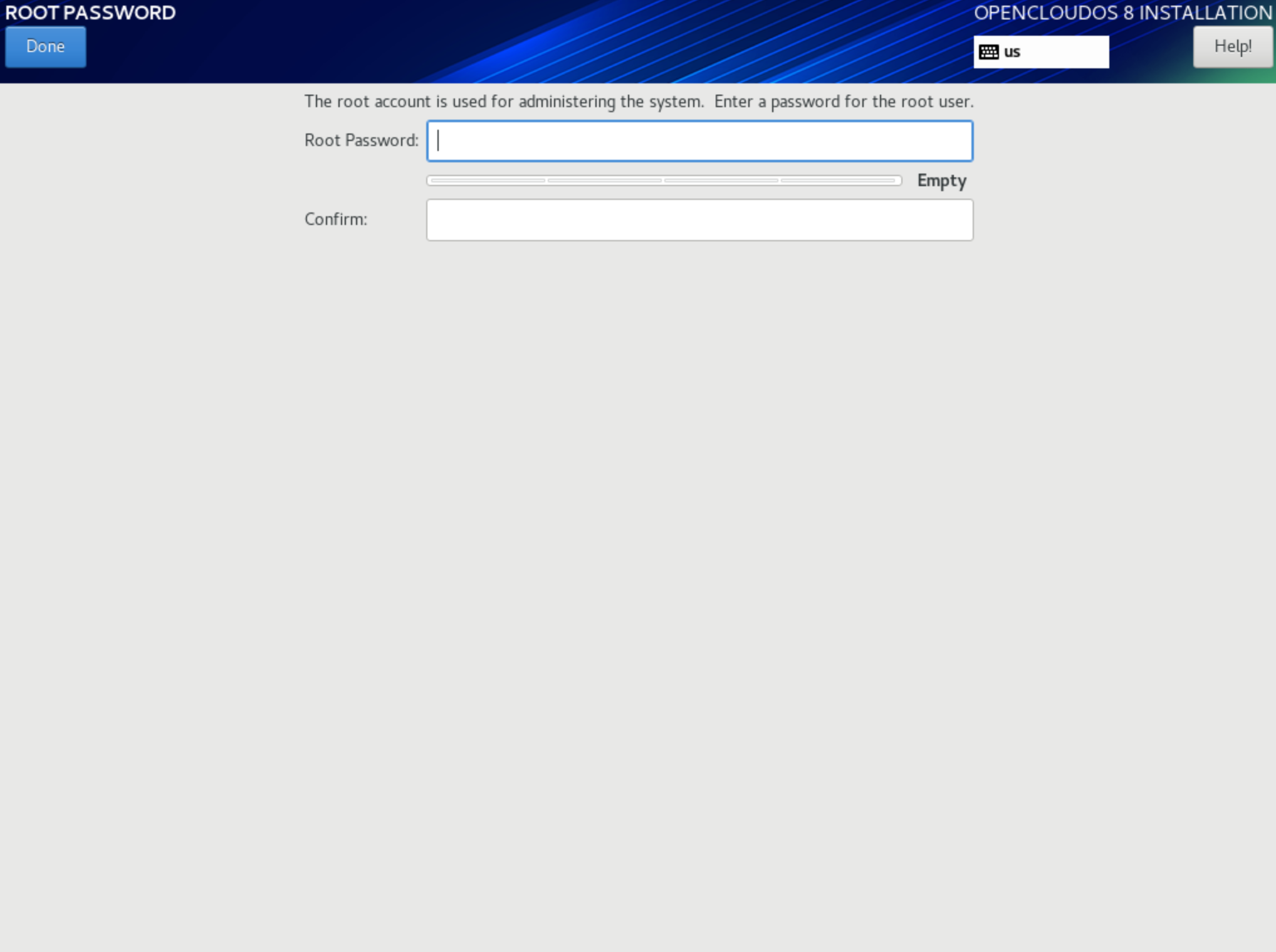 OpenCloudOS V8 user settings example picture