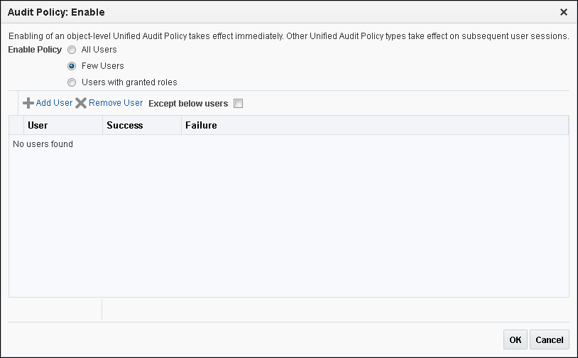 Description of audit_enable.png follows Description of audit_enable.png follows