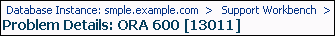 Description of problem_details_breadcrumb.gif follows Description of problem_details_breadcrumb.gif follows