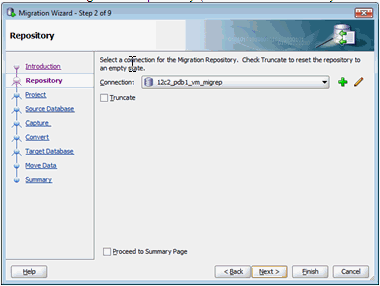 Choosing the Migration Repository Choosing the Migration Repository