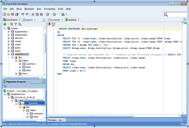 Starting Convert Phase of Migration Process Starting Convert Phase of Migration Process