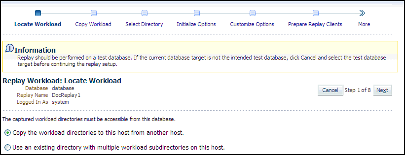 Description of dbr_replay_loc_wkload.gif follows Description of dbr_replay_loc_wkload.gif follows