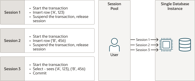 Multiplexing Transactions across Sessions on a Single-instance Deployment Multiplexing Transactions across Sessions on a Single-instance Deployment