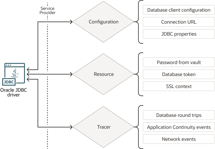 This image illustrates the Service Provider extensions. This image illustrates the Service Provider extensions.