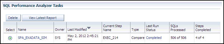 Description of spa_tasks_exadata.gif follows Description of spa_tasks_exadata.gif follows