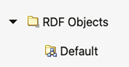 Default RDF Object Default RDF Object